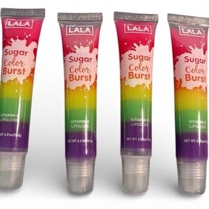 Itzy LALA Sugar Color Burst Rainbow Lip Gloss - Multicolor